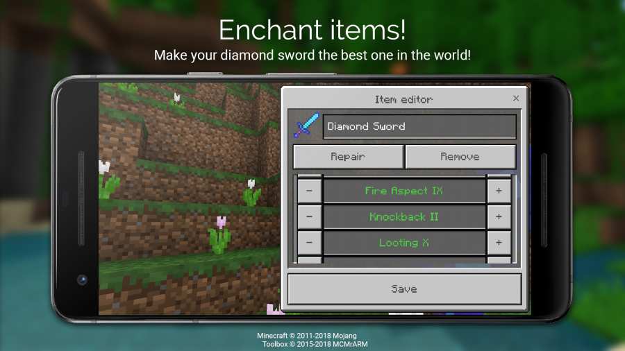 Toolbox for Minecraft PEİV5.4.22 ׿